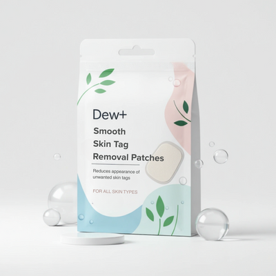 Dew+ Smooth Skin Tag Removal Patches – Gentle & Effective Care