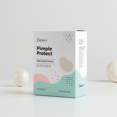 Dew+ Clear Pimple Care Patches – Fast & Gentle Relief